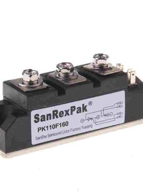 SanRexPak可控硅模块 PK110FG PK110F80 PK110F120 PK110F160