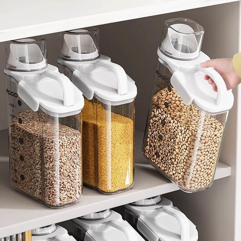 米桶五谷杂粮面粉大米收纳盒家用食品级防虫防潮密封米面储存容器