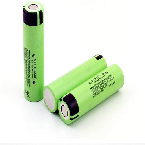18650锂电池3400mah NCR18650B大容量强光手电筒电蚊拍锂电池