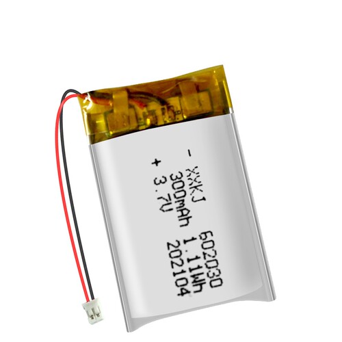 602030有UN38.3 msds报告300mAh 聚合物锂电池美容仪充电电池