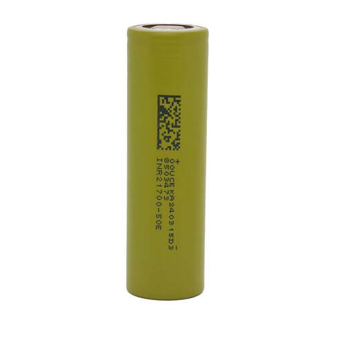 DMEGC21700锂电池5000mAhA品3C放电电动两轮车储能电池高容量