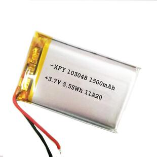 厂家现货103048-1500mAh 103050按摩仪射频美容仪3.7V锂电池