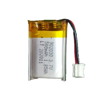 工厂902030PL锂电池3.7V500mAh蓝牙音箱鼠标玩具美容仪聚合物电芯