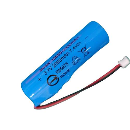 BSMI认证18650锂电池2000mAh3.7V手持制冷小风扇锂电池