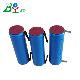 理发剪充电池剃须刀电池3.7V柱式14430电池650MAH锂电池 充电电池