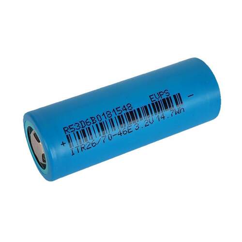全新EVPS26700磷酸铁锂4600mAh 5C动力3.2V LiFePo4锂电池