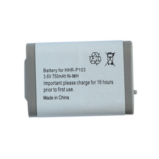 P103 750mAh镍氢电池组 HHR 3.6v 全新A品电芯 P103A 无绳电池HHR