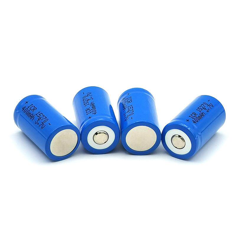 A品现货15270 3.7V 400mAh 经络笔mini手电筒RCR2充电锂电池15270
