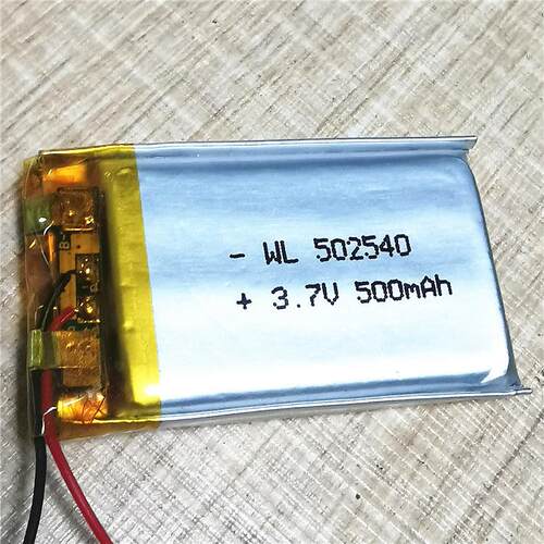 503030聚合物锂电池450mAh 3.7v 对讲机 智能穿戴 蓝牙耳机电池