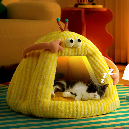 【加厚保暖】冬天猫咪南瓜保暖窝