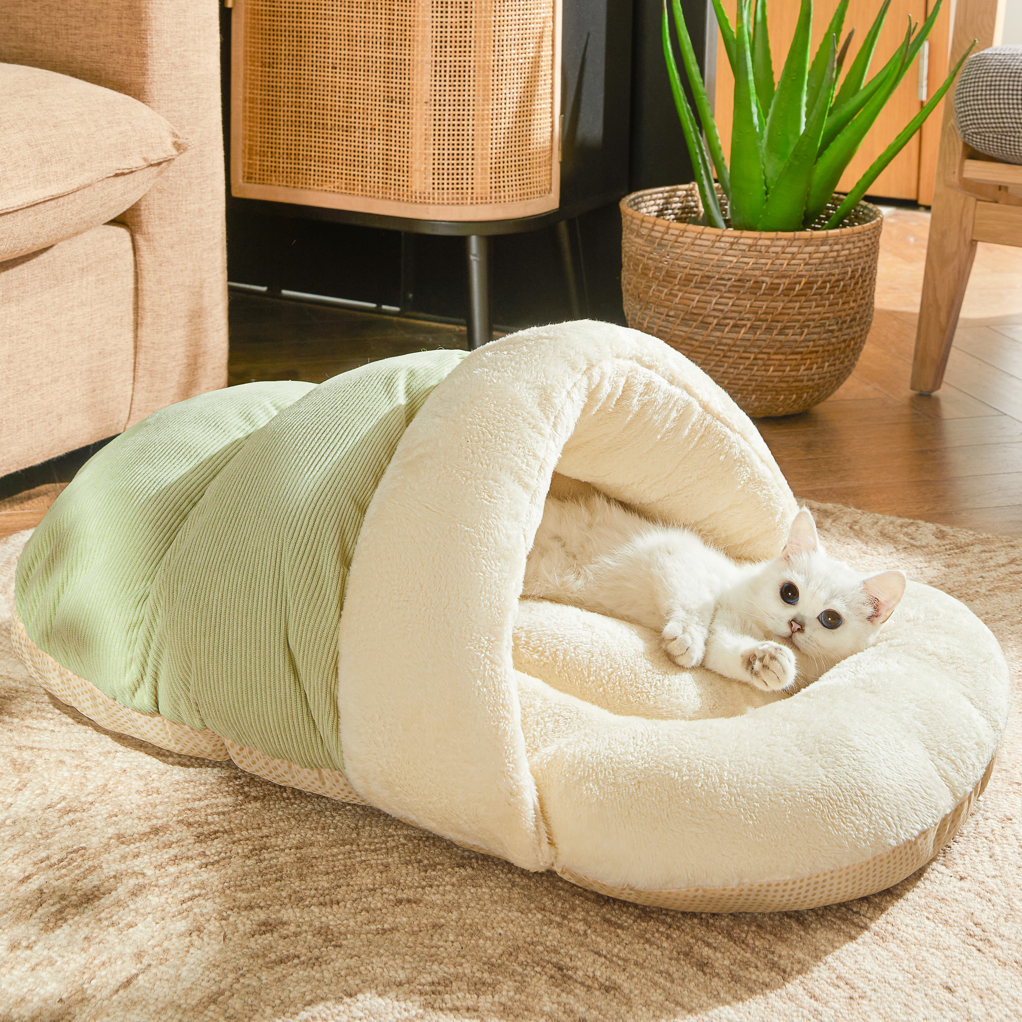 柔软拖鞋猫窝加厚更保暖