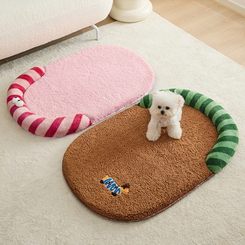 保暖呵护颈椎狗狗睡垫一觉到天亮