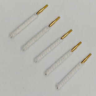 5.5MM铜丝清洁管刷疏通清洁工具毛细铜管刷通条毛刷单个刷头棉刷