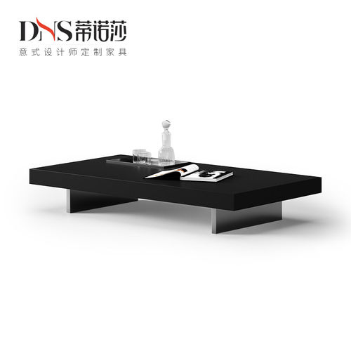 德利丰岩板设计师侘寂风茶几