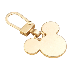 金属拉链头拉片可拆卸替换外套羽绒服包包衣服小孔拉锁头拉坠配件