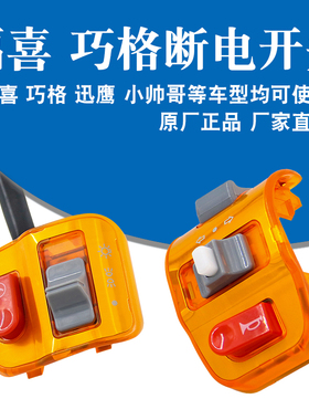 电动车迅鹰左右开关喇叭转向灯电动车巧格福喜尚领组合开关总成