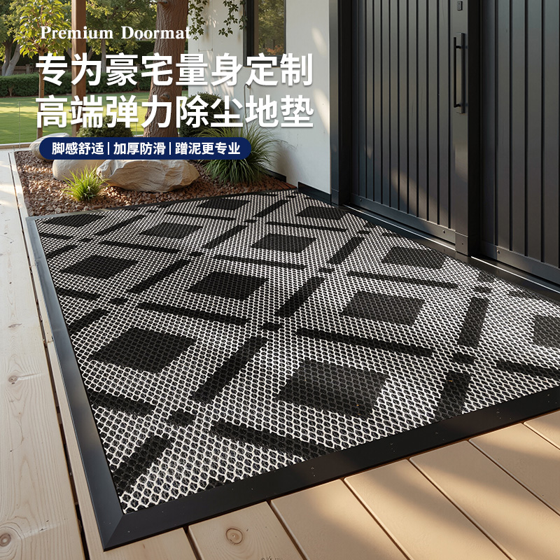入户门地垫别墅高级感门口进门蹭土专用垫子家用脚垫室外防滑垫