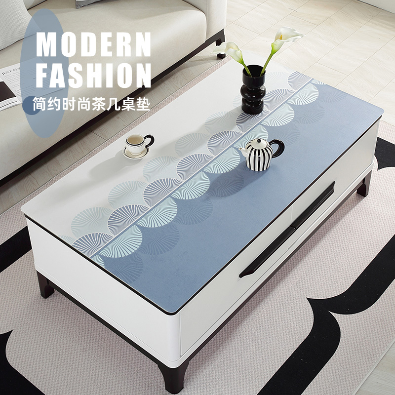 优轩pvc茶几桌垫防烫免洗