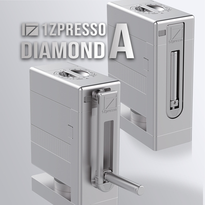 1Zpresso Diamond A手摇磨豆机桌上型手冲意式磨粉手动咖啡豆研磨