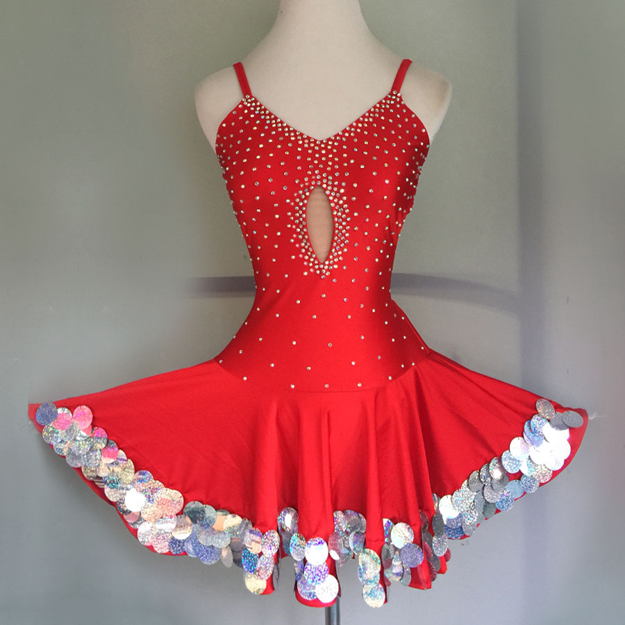 少儿儿童拉丁舞比赛服成人拉丁舞表演服拉丁舞演出服拉丁舞裙c31