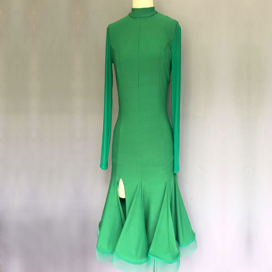 少儿拉丁舞表演服拉丁舞比赛服拉丁舞表演服装拉丁舞演出服女H57