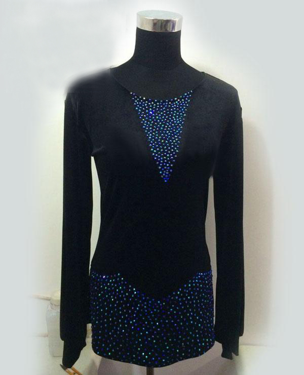 新款男比赛服拉丁舞裳工坊