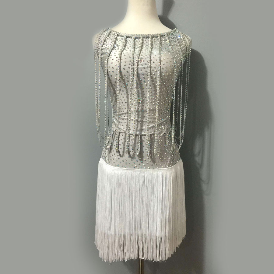 少儿拉丁舞表演服拉丁舞比赛服拉丁舞表演服装拉丁舞演出服女b44