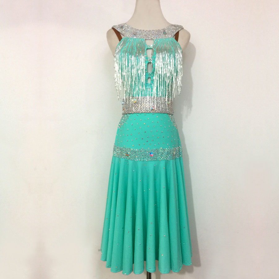 少儿儿童拉丁舞比赛服成人拉丁舞表演服拉丁舞演出服拉丁舞裙D62