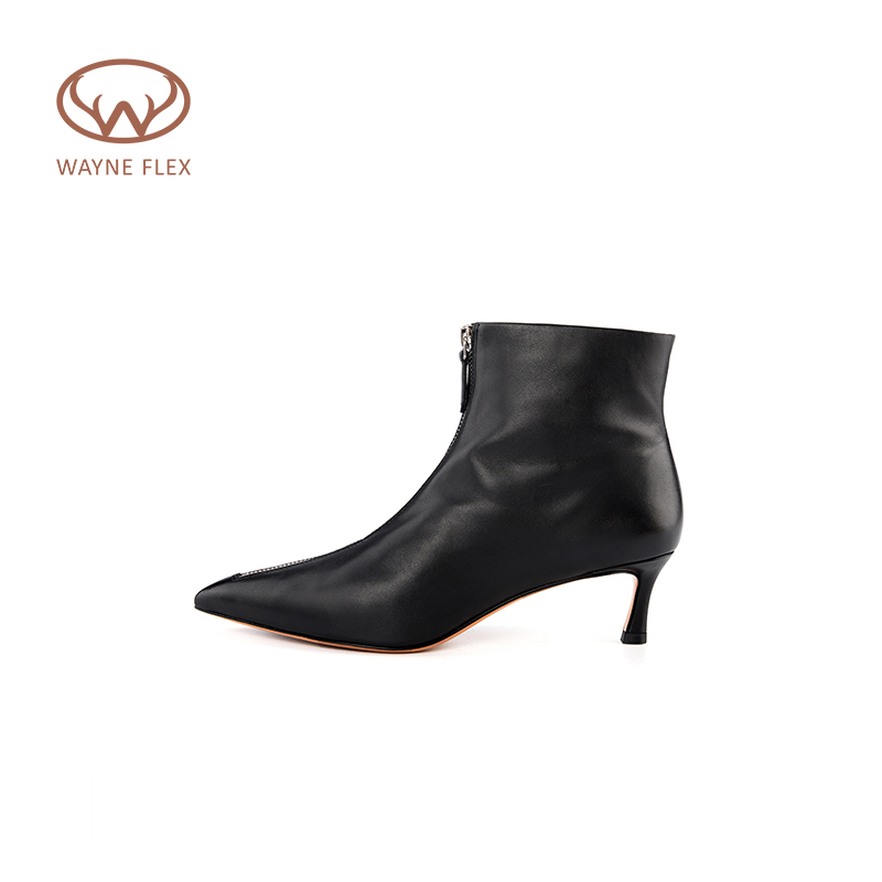 WAYNEFLEX舒适时装靴酒杯跟