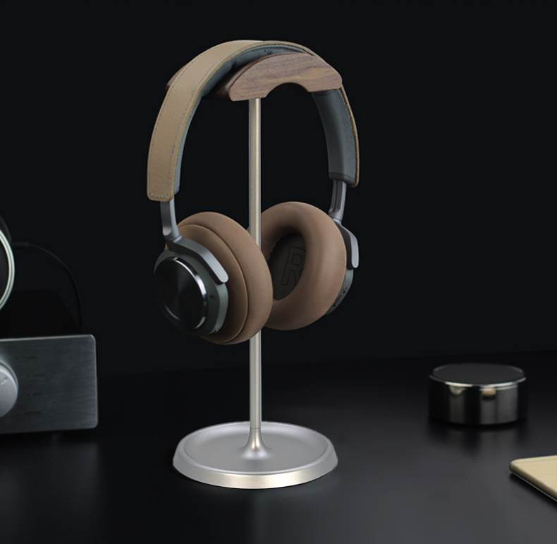 drewchan耳机支架头戴式胡桃木