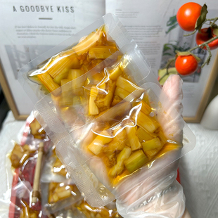 脆笋鸭掌筋柠檬味休闲零食酸爽泡鸭爪筋无骨嫩滑Q弹休闲零食