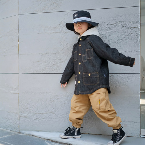 【12/11 10:00上新】羊羔绒连帽牛仔外套 帽子可取