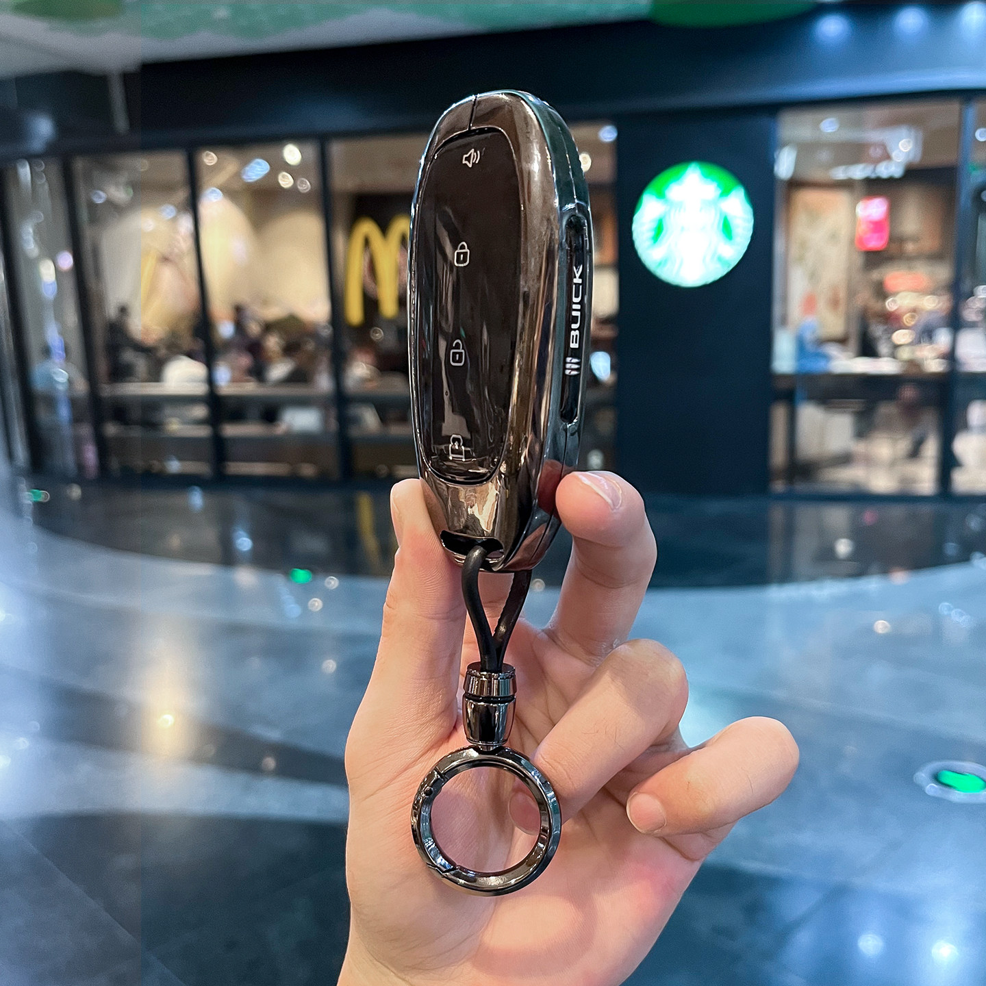 适用于别克至境L7钥匙套2026新款艾维亚汽车保护壳高档扣包男女士