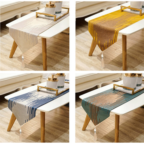 现代轻奢风茶几高档桌旗