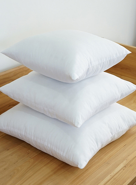 PP棉沙发抱枕枕芯白色多填充靠垫内芯大号靠枕芯坐垫芯45*50*60