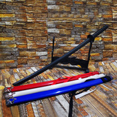 龙裕塑钢 非金属 木纹武士刀加鞘武术居合训练合法防身套装