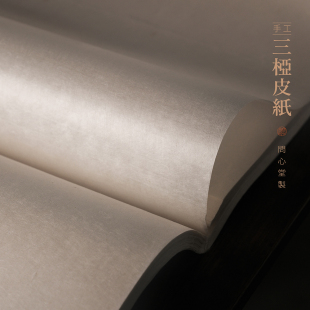 问心堂半生熟纯手工制作三桠皮纸宣纸书法写意国画作品创作专用纸
