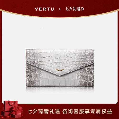 Vertu喜马拉雅鳄鱼纹皮包