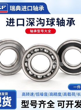 SKF进口高速轴承6300 6301 6302 6303 6304 6305 6306-2Z/RS1/C3