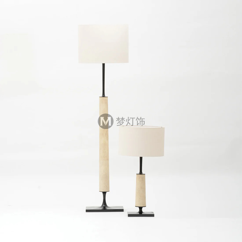 设计师个性皮革创意落地灯台灯