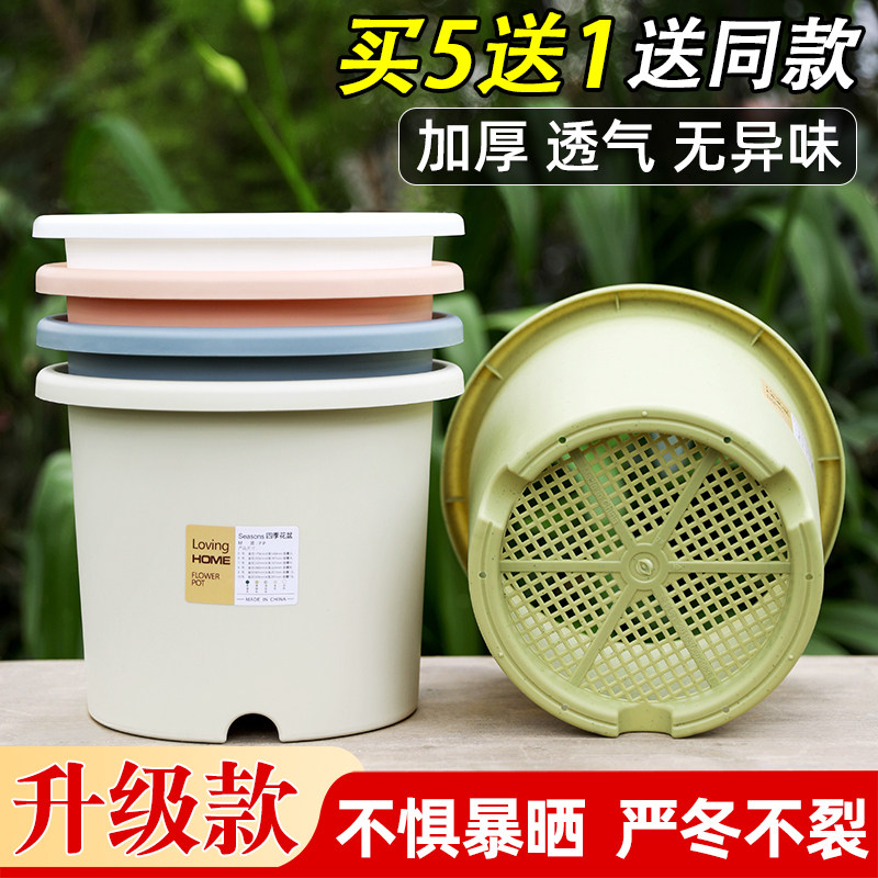 【买5送1】deepot深型透气加仑盆图片