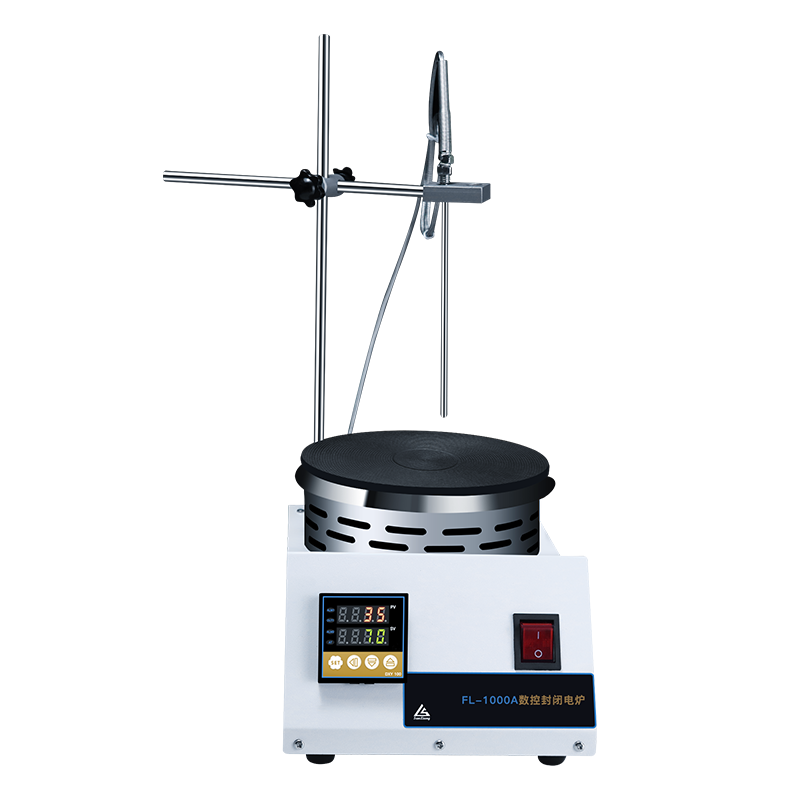 日本三量可调式小型电加热炉FL-1800W数控实验室封闭恒温电炉教具