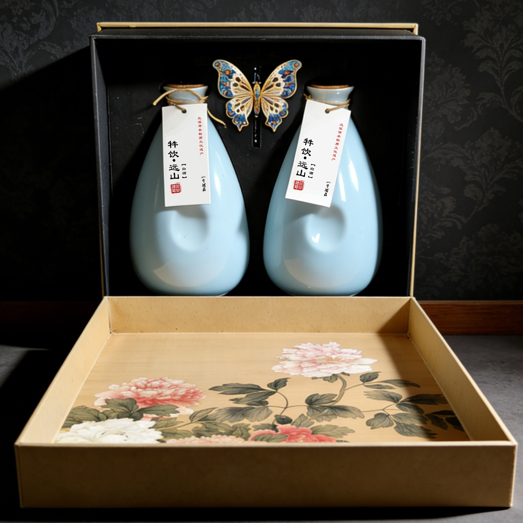 小牛酒庄父亲生日礼物多主题纯粮食白酒送礼盒送老师长辈双瓶装