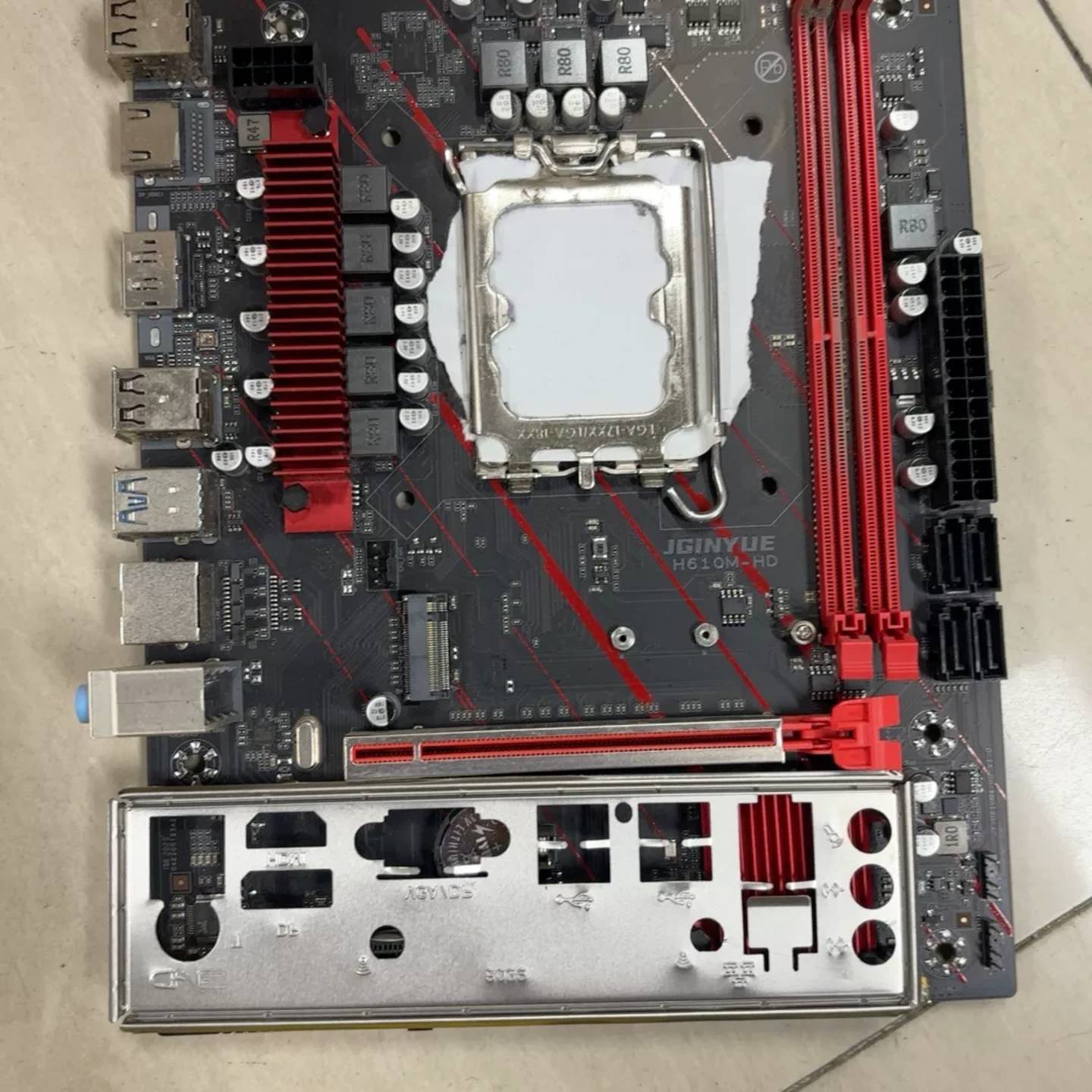可维修精粤h610m-hd主板 成色新 ddr4 带m.2接口 支议价图片
