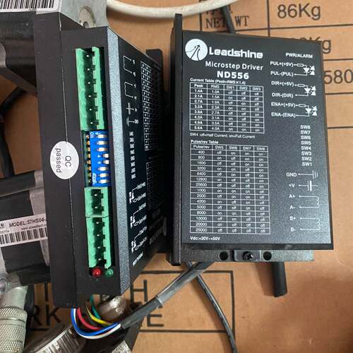 可维修ND556 57Hs04-A，步进驱动和电机电机型号