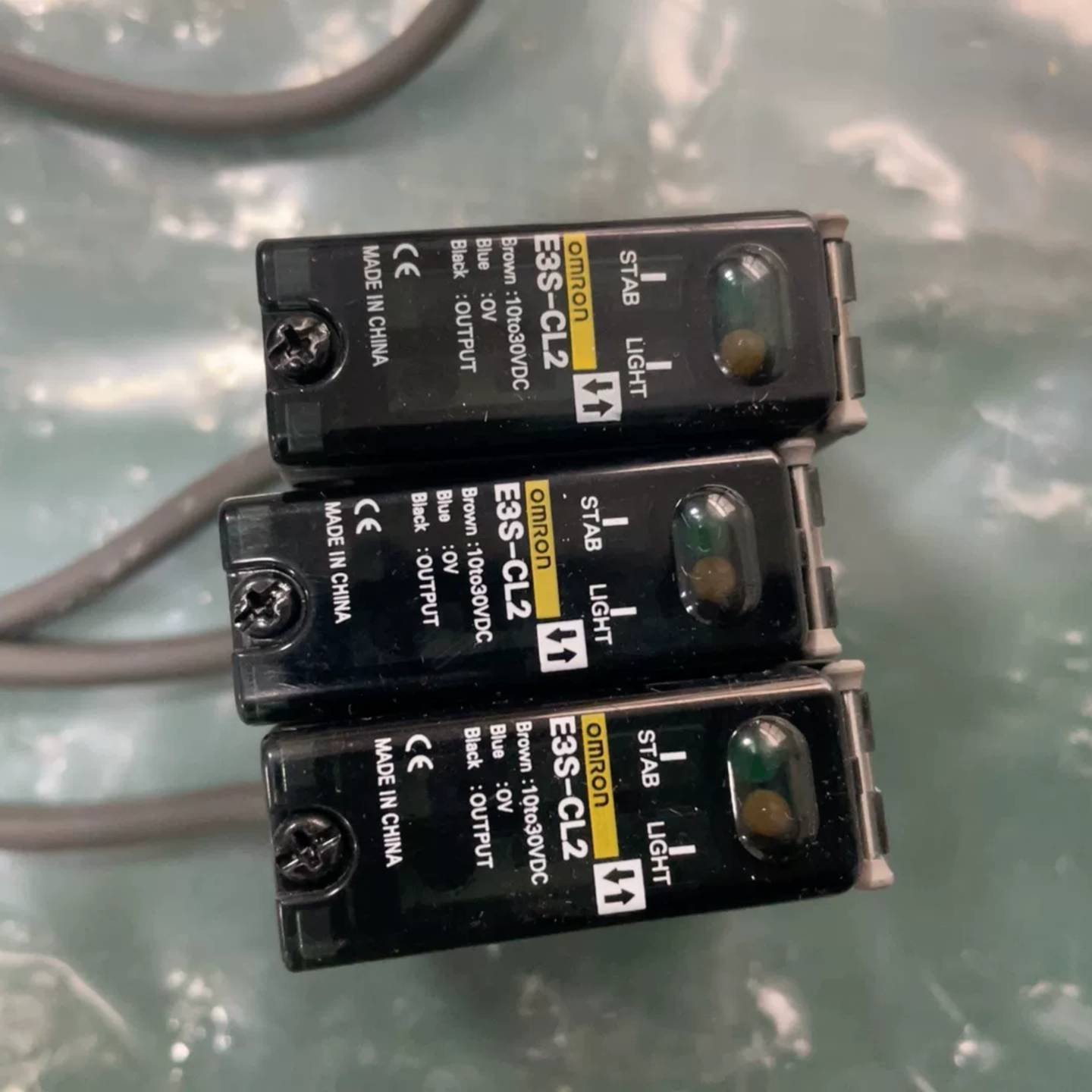 可维修欧姆龙光电传感器E3S-CL2,3个,功能正常,成色完好议价