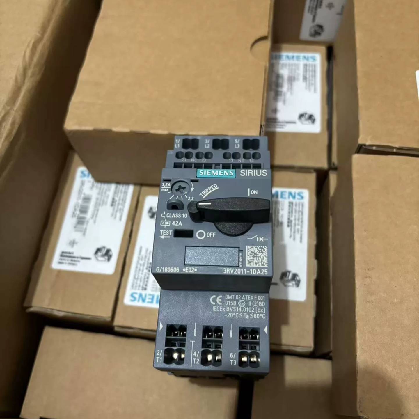 可维修西门子 进口断路器 3RV2011-1DA25 原包装2议价