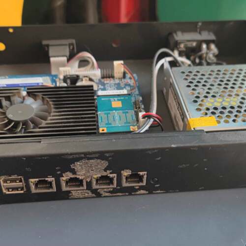 可维修4网口 工控主板 交换机 要自己做系统 CPU D525 2议价