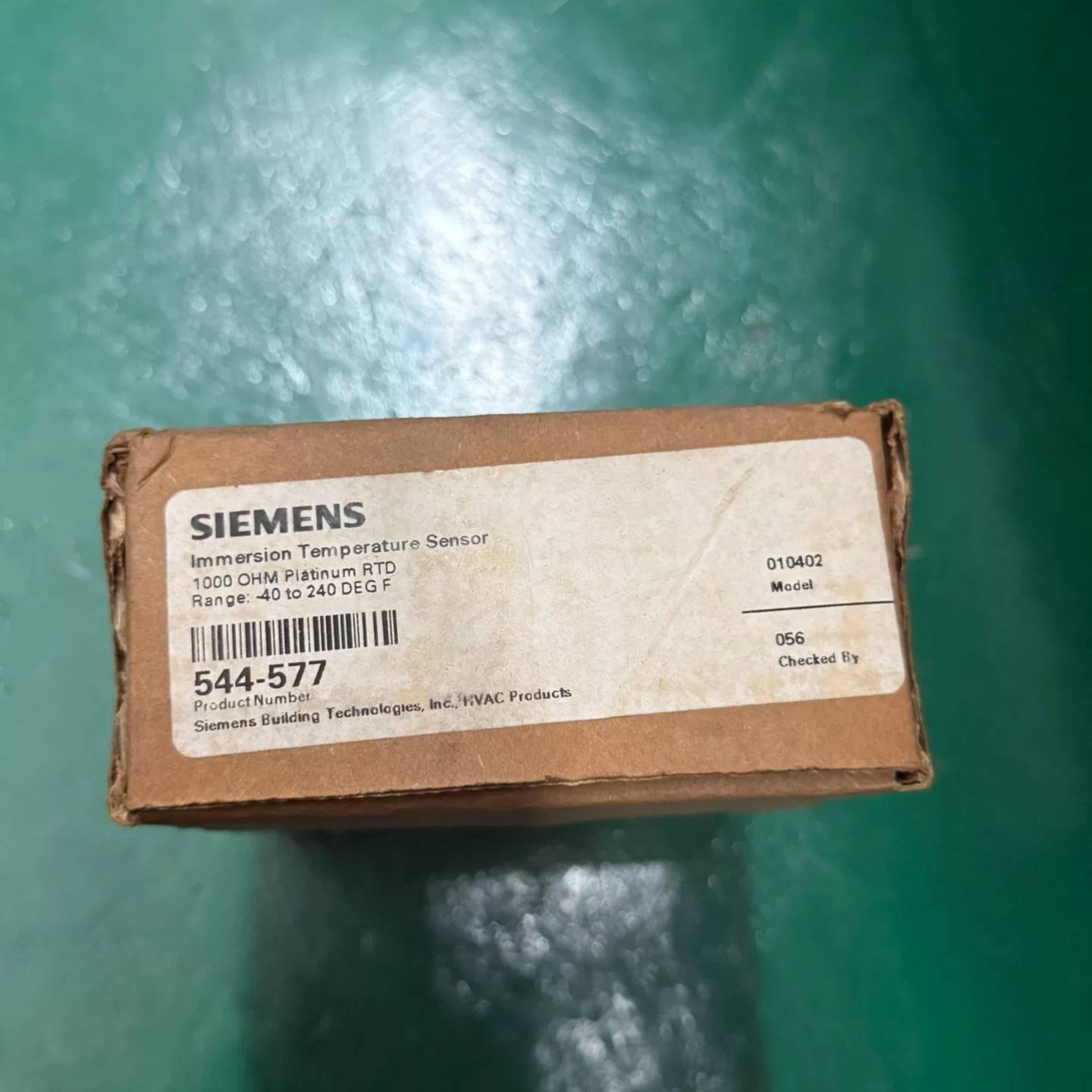 可维修西门子温度传感器544-577,1000 ohm铂电阻RTD议价