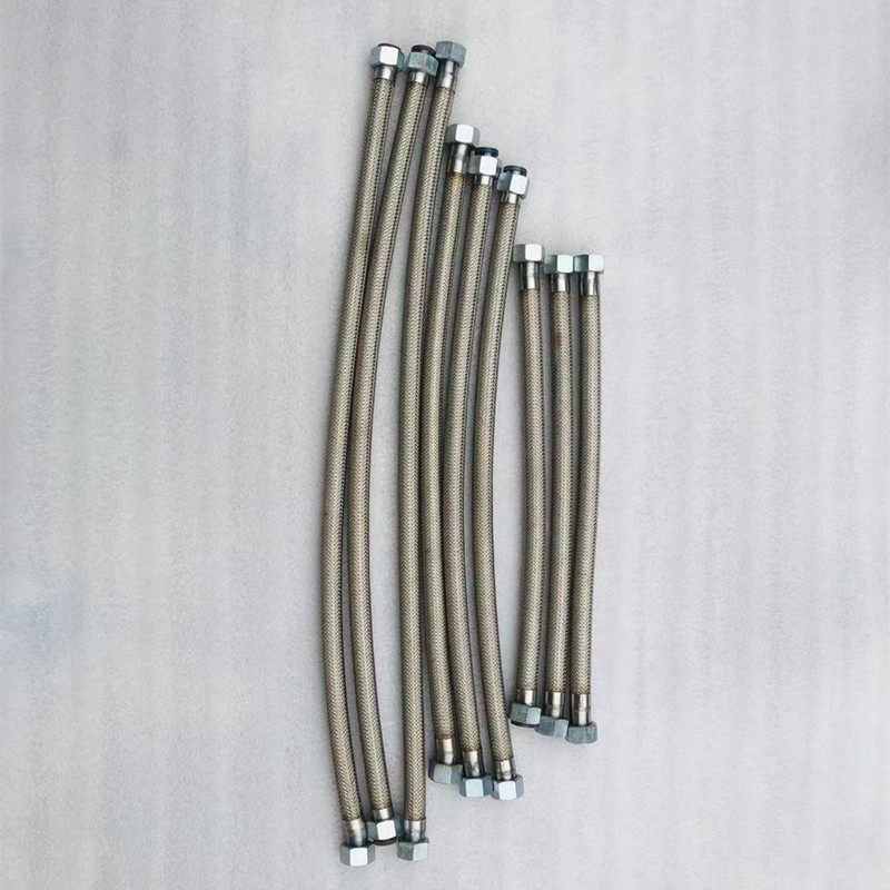 空压机连接管耐高温钢丝软管 打气泵配件管子连接管